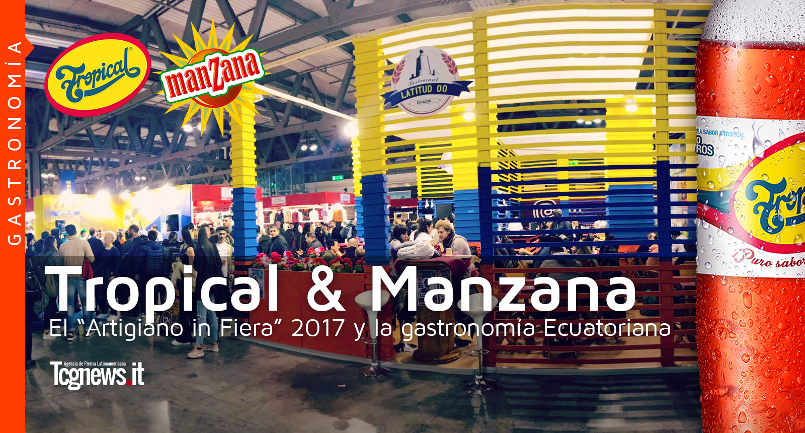 El “Artigiano in Fiera” 2017 y la gastronomía Ecuatoriana