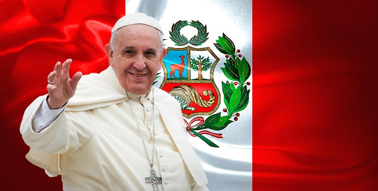 Más de un millón de visitantes en Perú por la visita del papa Francisco