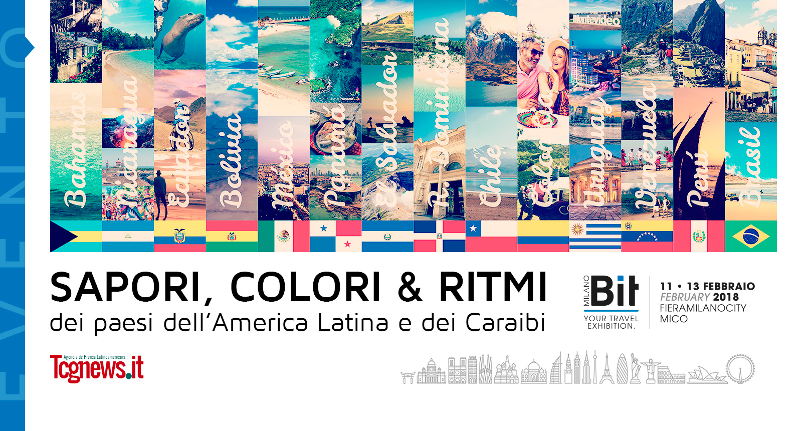 Sapori, colori & ritmi dei Paesi dell’America Latina e dei Caraibi Pad 04 Stand F115