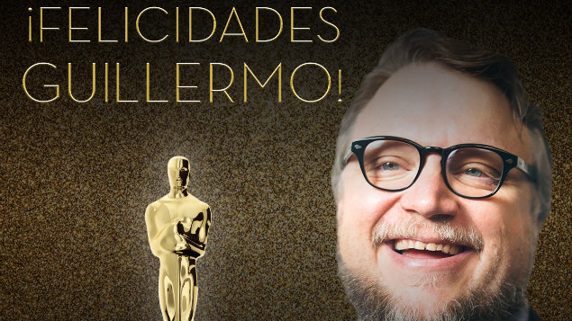 Mexicanos celebran los Oscar de Guillermo del Toro