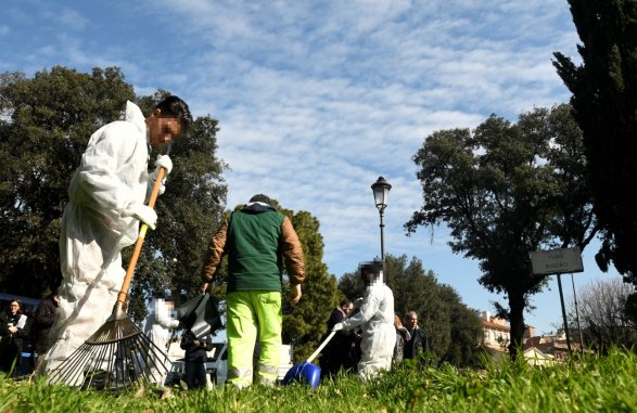 Los presos serán “jardineros” en parques de Roma