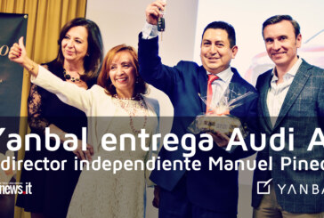 Yanbal entrega Audi A1 a Director Independiente Manuel Pineda