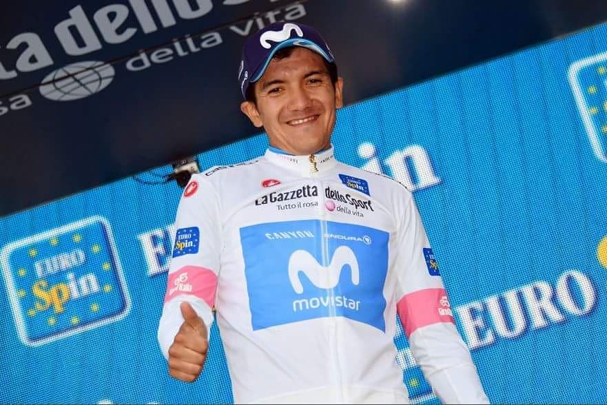 Ecuador en el podio del Giro d’Italia 2018