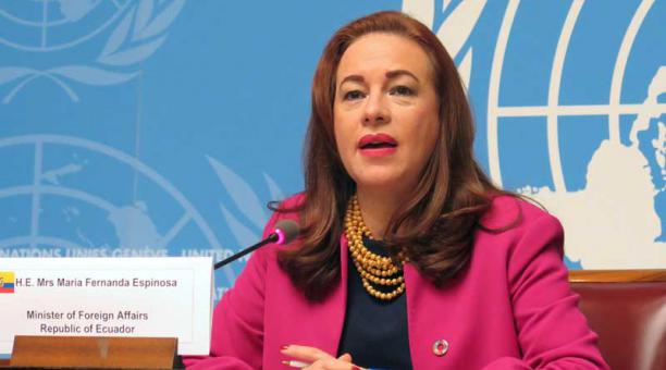 María Fernanda Espinosa, primera mujer latinoamericana al frente de la Asamblea General de la ONU