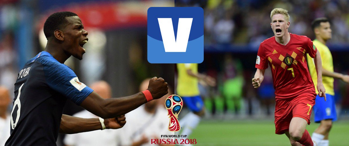 Francia-Bélgica, semifinal del Mundial Rusia 2018