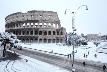 Italia: Ola de frío y nieve de norte a sur