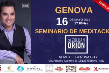 El Dr. Zuluan Orion dictará Seminario de Meditación en Génova