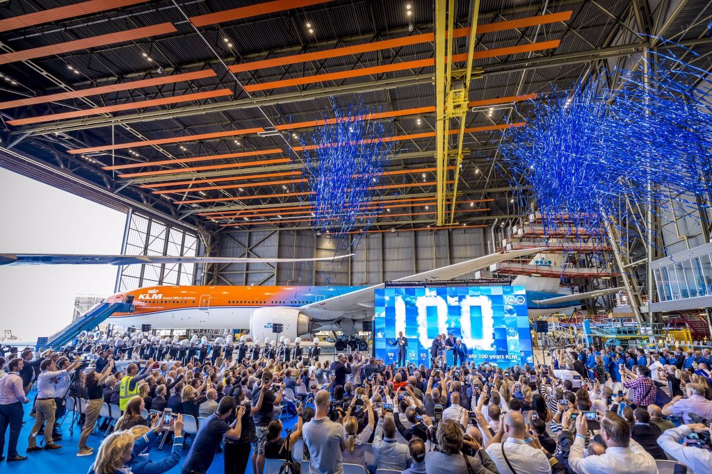 KLM COMIENZA LAS CELEBRACIONES POR SUS 100 AÑOS DE VIDA