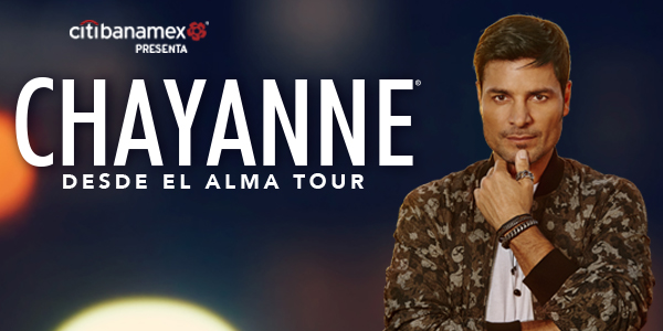 Chayanne presentará “Desde el Alma Tour” en Mexicali
