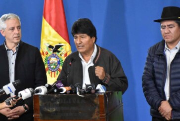 Evo Morales renuncia como presidente de Bolivia