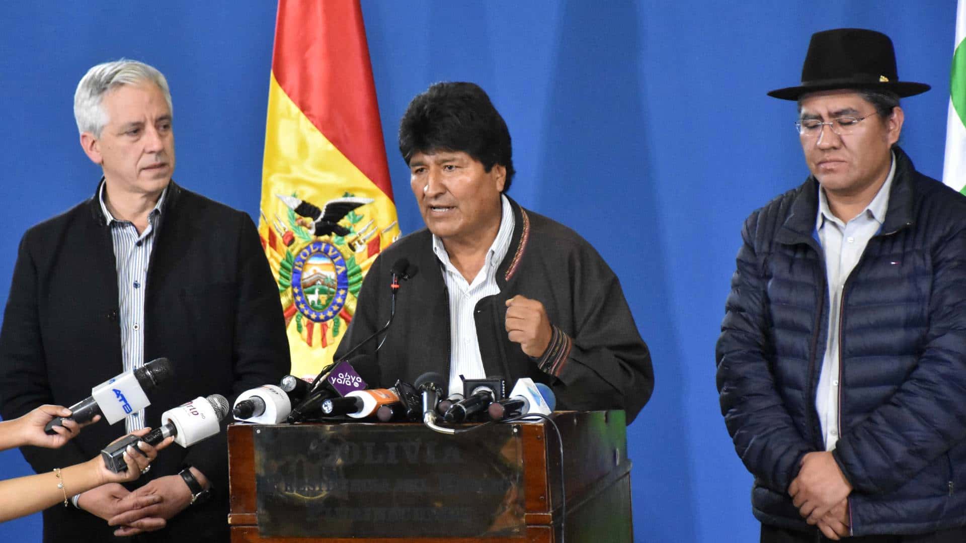 Evo Morales renuncia como presidente de Bolivia