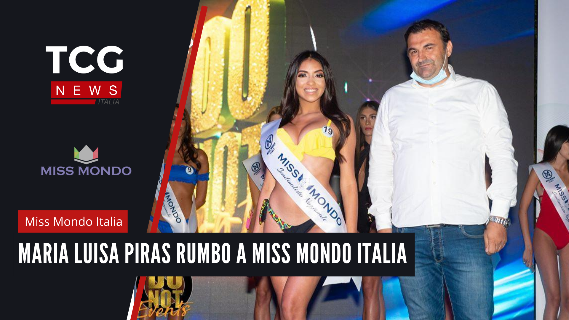Maria Luisa Piras Rumbo a ‘Miss Mondo Italia’
