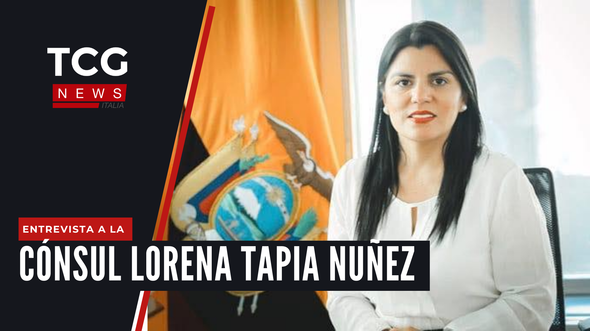 Entrevista a la Cónsul General del Ecuador en Milán, Lorena Tapia Nuñez