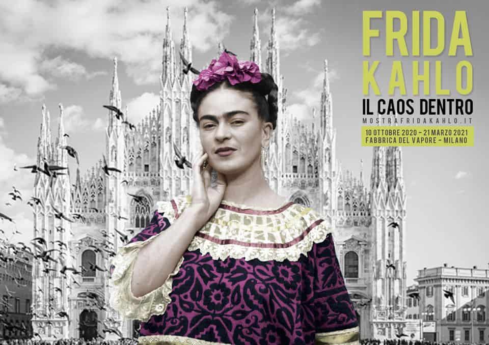 Milano apre nuovamente le sue porte agli spazi culturali e presenta “FRIDA KAHLO. IL CAOS DENTRO”