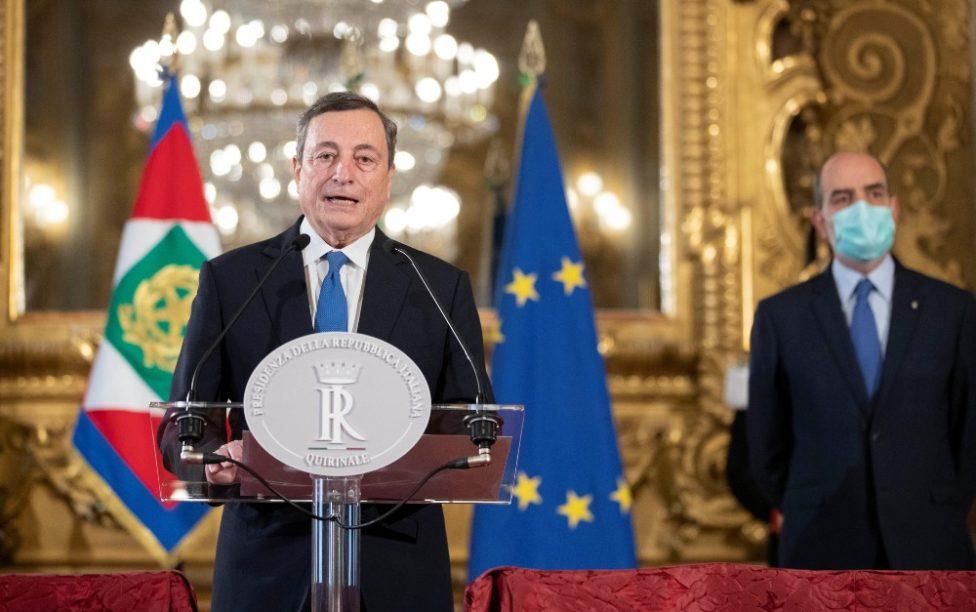 Mario Draghi acepta el encargo de formar gobierno en Italia