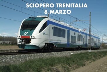 Sciopero dei trasporti lunedì 8 marzo: a rischio treni, metropolitane, autobus e tram