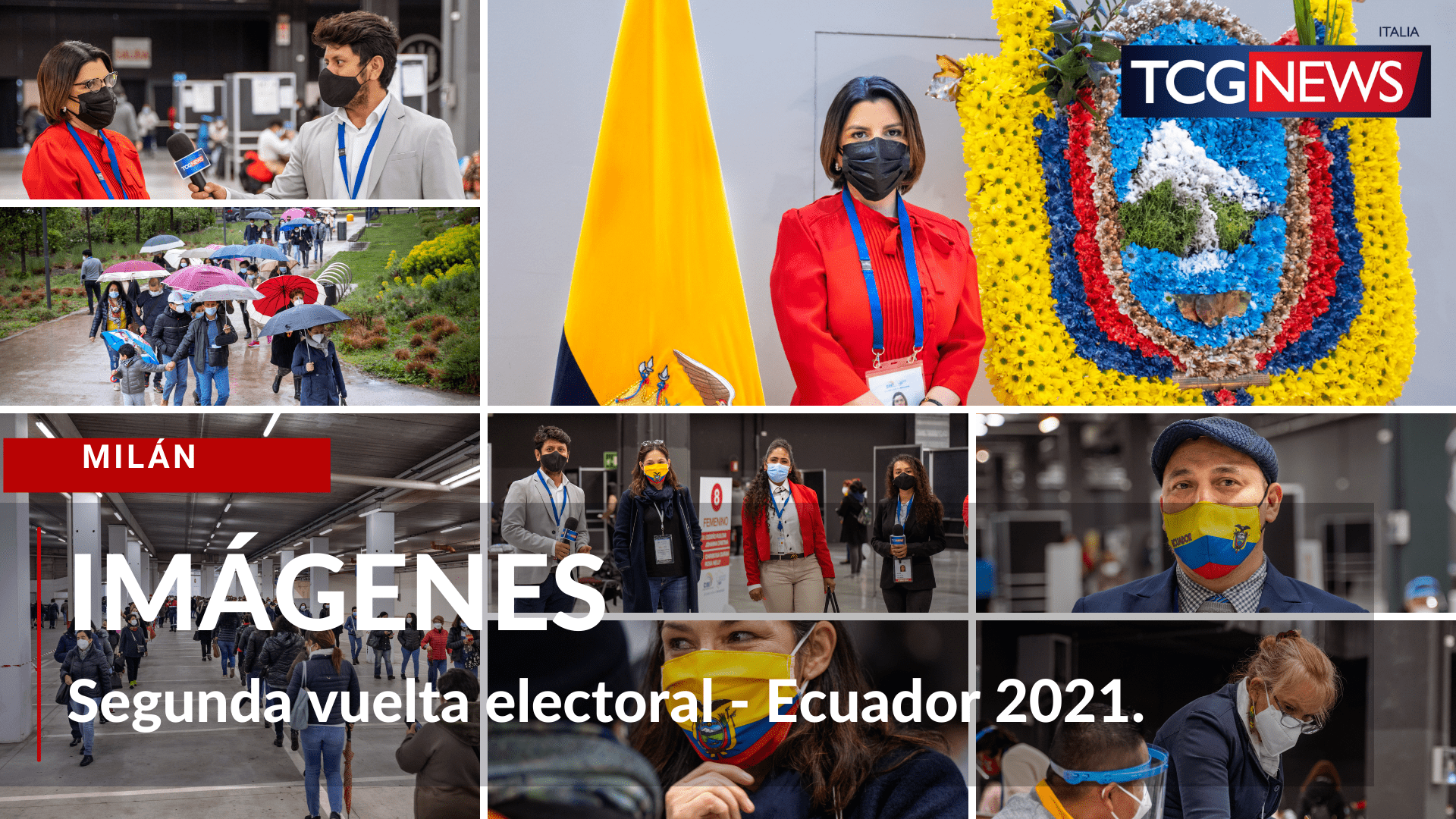 IMÁGENES: Segunda vuelta electoral Ecuador 2021.