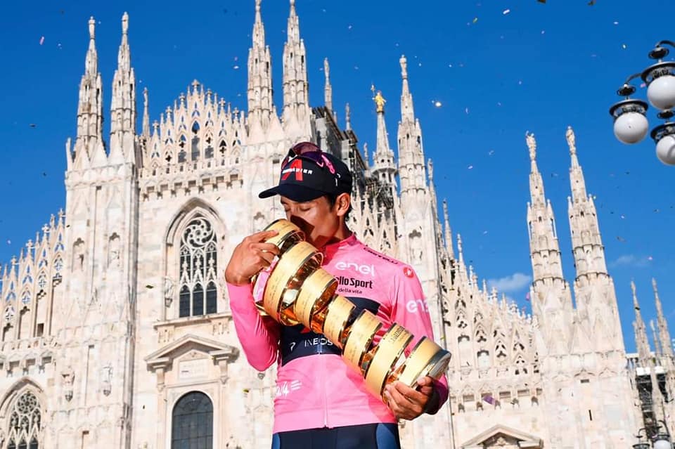 Egan Bernal vince il Giro d’Italia 2021