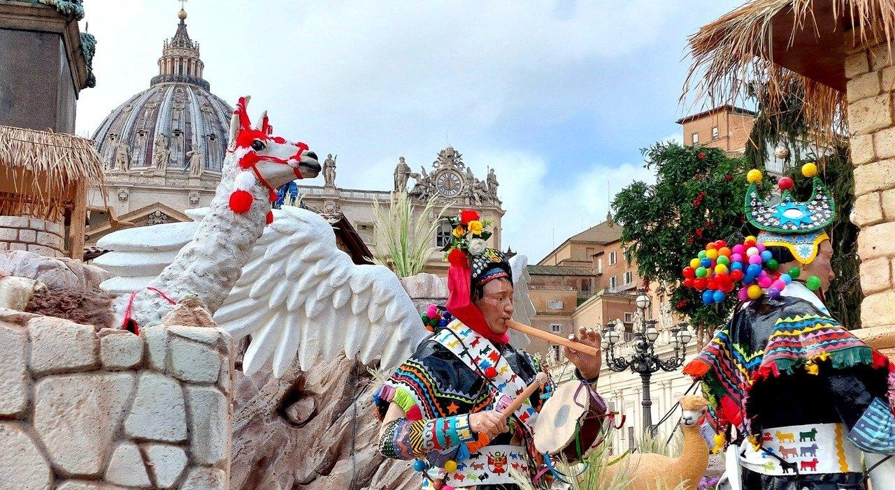 Il presepe peruviano a Piazza San Pietro: dalle Ande alla culla della cristianità