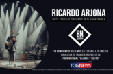 RICARDO ARJONA AGOTA TODOS LOS  CONCIERTOS DE SU GIRA ESPAÑOLA