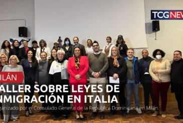 Taller sobre Leyes de Inmigración en Italia Organizado por el Consulado dominicano en Milán.