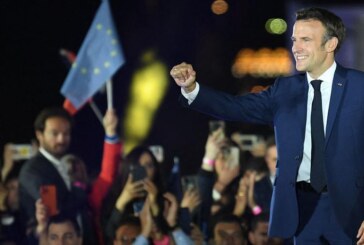 En París, abrumador éxito de Macron