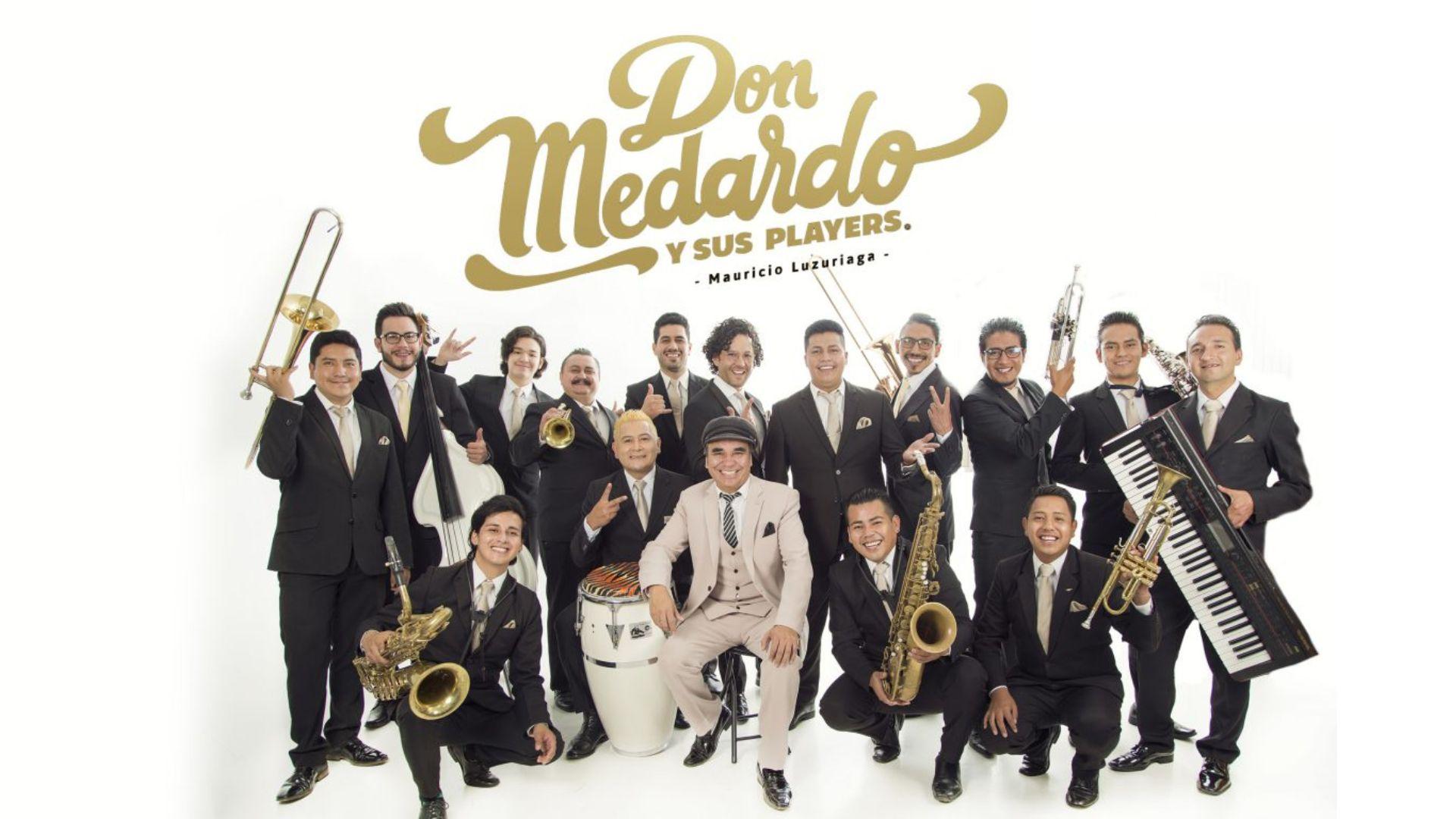 Don Medardo y sus Players en concierto en Milán