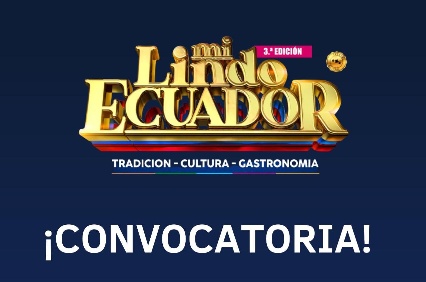 CONVOCATORIA: Fiesta Nacional “Mi Lindo Ecuador” Milán 2023 – Tercera Edición