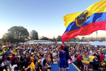 Más de 15 mil ecuatorianos residentes en Italia celebran fiestas patrias. 
